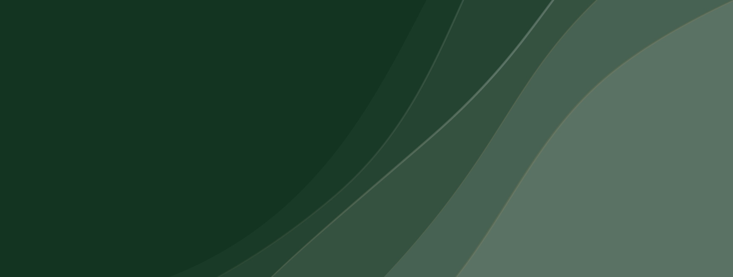 Dark green waves background